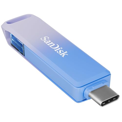 SanDisk 256GB Creator Phone Drive - for iPhone, iPad, Laptop & Mac - Includes USB Type-C and Lightning Connectors - Automatic Backup, 3 Months of Adobe Lightroom Included - SDIXD0N-256G-GN6TP