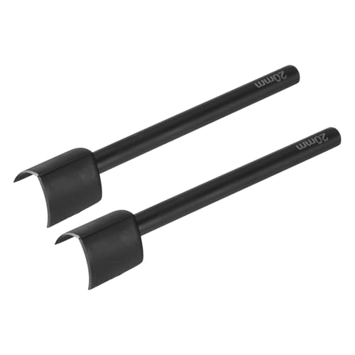 Poinçon en V pour cuir coupe-ceinture net sans bavure en acier au carbone, 20 mm