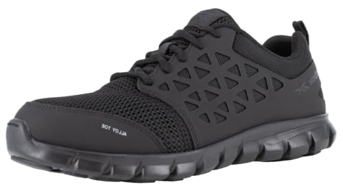 Image of Reebok Men's Rb4041 Sublite Cushion Safety Toe Athletic Work Shoe Black