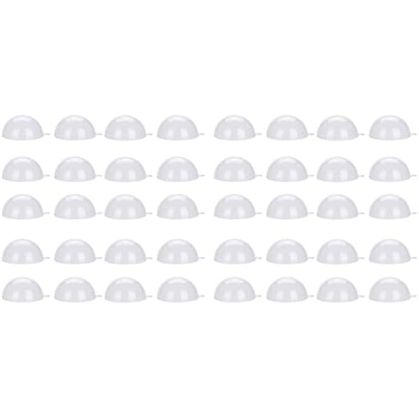 20 szt. Przezroczystych Plastikowych Kulek do Napełniania do Dekoracji ślubnych i świątecznych (5CM)