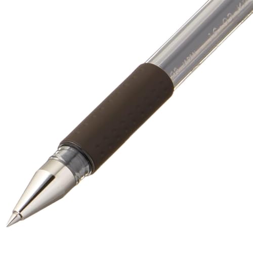 Bolígrafos Mitsubishi Gel Ultra Fino 0.28 mm Pack 3 Marrón Negro miniatura 3