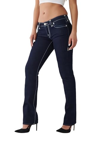 True Religion Women's Billie Low Rise Straight Sup T3