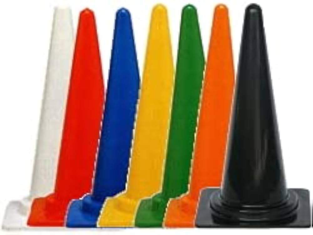 Amazon.co.jp: 高耐久 ソフト カラーコーン 緑: 産業・研究開発用品