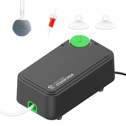 Silent Aquarium Air Pump with Dual Outlets