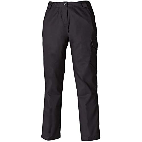Image of Dickies Womens Loose Fit Multi Pocket Workwear Trousers Black