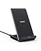 Anker 313 Kabelloser Ladeständer, Qi-Zertifiziert, Geeignet für iPhone 12, 12 Pro Max, SE, 11, 11 Pro, 11 Pro Max, XR, XS Max, 10W Schnellladefunktion für Galaxy S20, S10 (Ohne Netzteil)