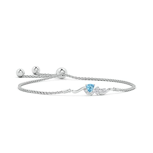 Angara Natural 0.2 Ct Aquamarine and...