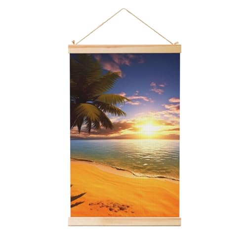 Impression sur toile salon contemporain tableau cadre bois 91 cm