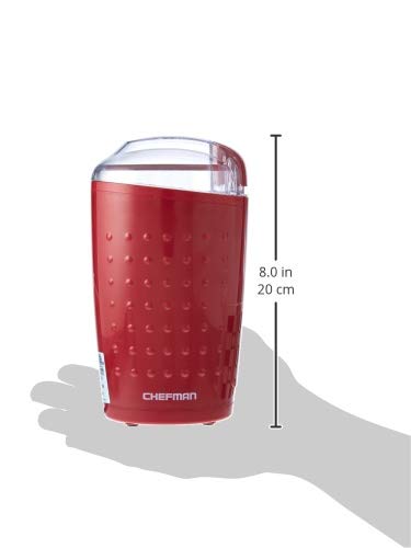 image for Chefman Electric One-Touch Coffee-Grinder for Fresh Coffee-Grounds, Du