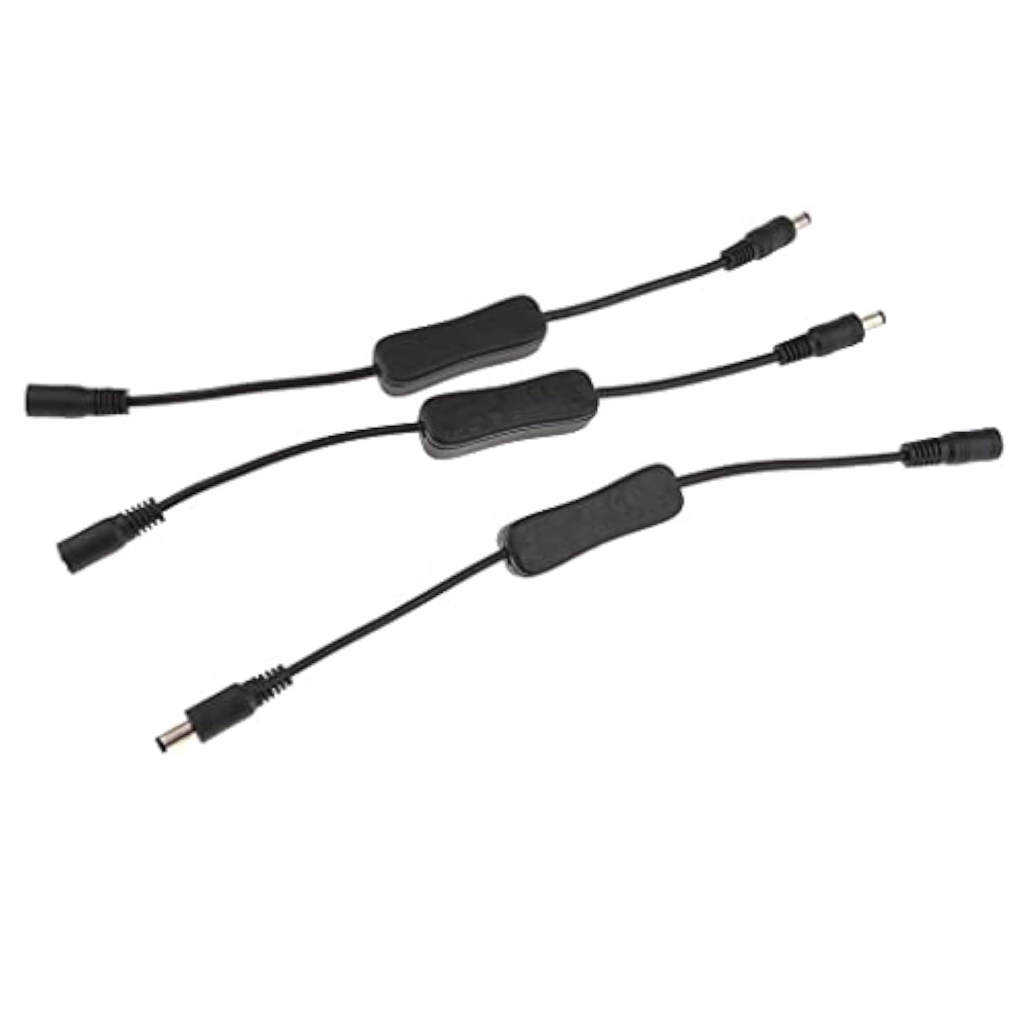 3Pcs Inline LED Strip Light Switch with On/Off Connectors
