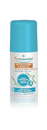 Puressentiel - Articulaciones y Músculos - Roller Cryo Pure - Efecto frío intenso, rápido y duradero - Dolores inflamatorios agudos - 75 ml