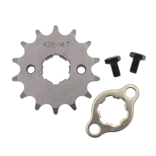 Pignon de chaîne avant résistant pour axe 20mm moto pas 428 - 8
