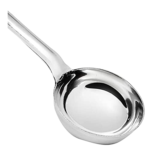 Image of Stainless Steel 5 Size Ladle Serving Spoon Set | Heavy Duty Cooking & Serving Spoon for Kitchen Use (Pack of 5)