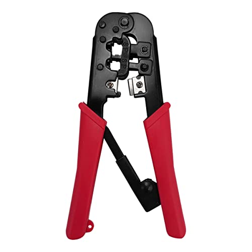 Pier Telecom, Alicate de Crimpar RJ45 RJ12 RJ11 com Catraca