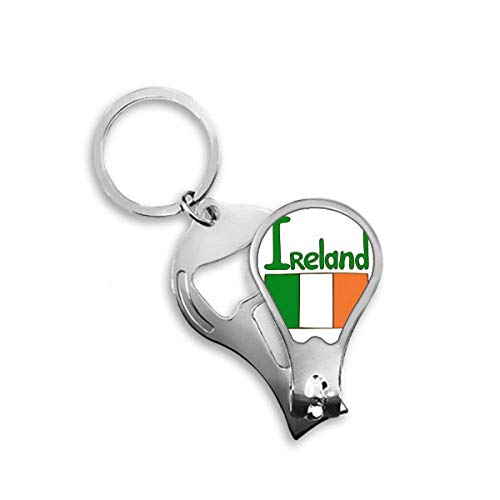 Coupe-ongles de pieds Irlande accessoire pédicure acier vert