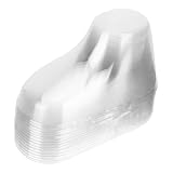 OUNONA Transparente Babyfußmodelle 160 Stück Leicht und Tragbar aus Pvc für Babyschuhe und Socken für Babykleidungsgeschäfte und Events