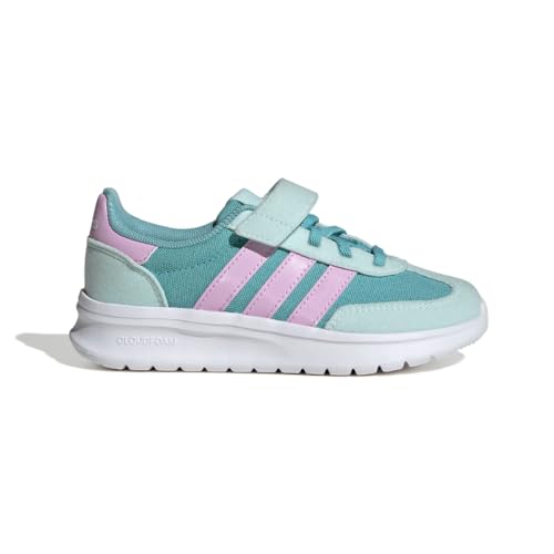 adidas Unisex-Child Run 70s 2.0 Elastic Lace & Strap Sneaker4