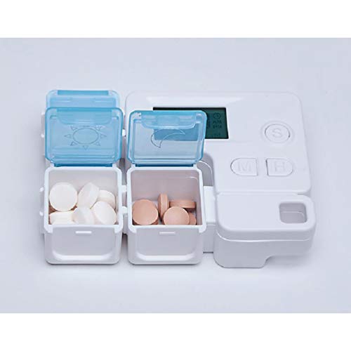 Healifty Organizador DiÃ¡rio de Comprimidos (3 Vezes por Dia) Estojo para Comprimidos Com Design Ã 