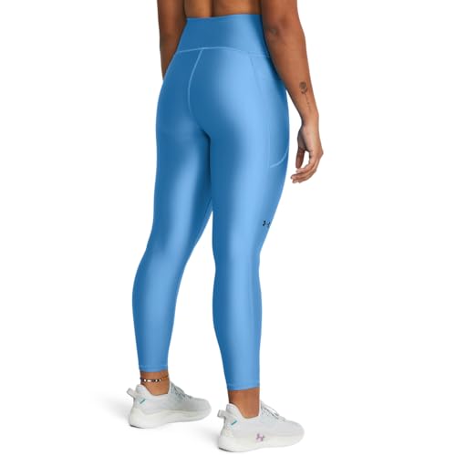 Image of Under Armour Women's HeatGear Armour High Waisted Ankle No-Slip Leggings