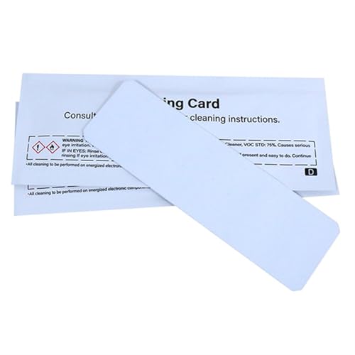 Cartes de nettoyage 54x172mm PN:105999-310 Zebra ZC100 ZC300 consommable