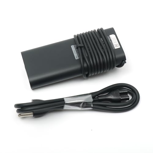 Dell Laptop Charger 130W 4.5mm tip AC Adapter,Precision 3520 5540 M5520 5530 7530,XPS 15 9560 7590 AC Charger, Black, DA130PM130 - image 3
