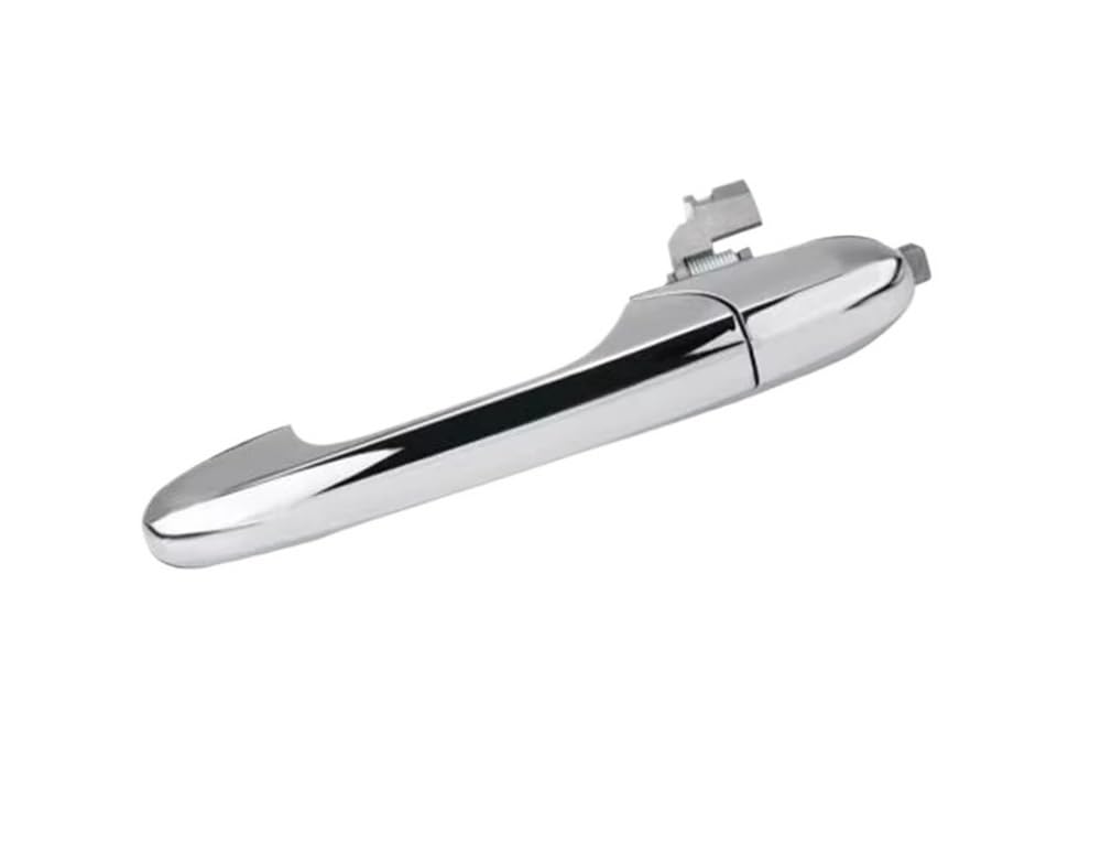 RAtsch Car Side Exterior Door Handle for 500 2007-2020 Passenger Left Or Right Side Chrome Outer Door Handle 735592026 735592012(Left)