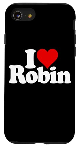 I LOVE HEART ROBIN NAMEE ON A TEE �X�}�z�P�[�X iPhone SE (2020) / 7 / 8 �p