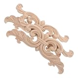 Élégance européenne : redonnez du charme à vos meubles classiques grâce à des appliques d’angle non peintes, idéales pour moderniser aussi bien les intérieurs luxueux que les espaces du quotidien. décoration d’angle en bois sculpté, stickers floraux en bois