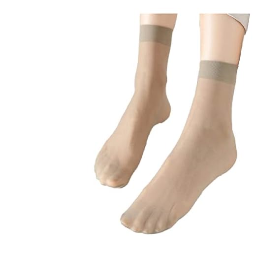 kit 10 Pares Meias Social Fina Soquete Feminina confortável Cor:Pele