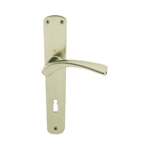 Preisvergleich Produktbild HOPPE Langschild-Garnitur 'Bedford' Aluminium Neusilber 114L / 315 - 6675151