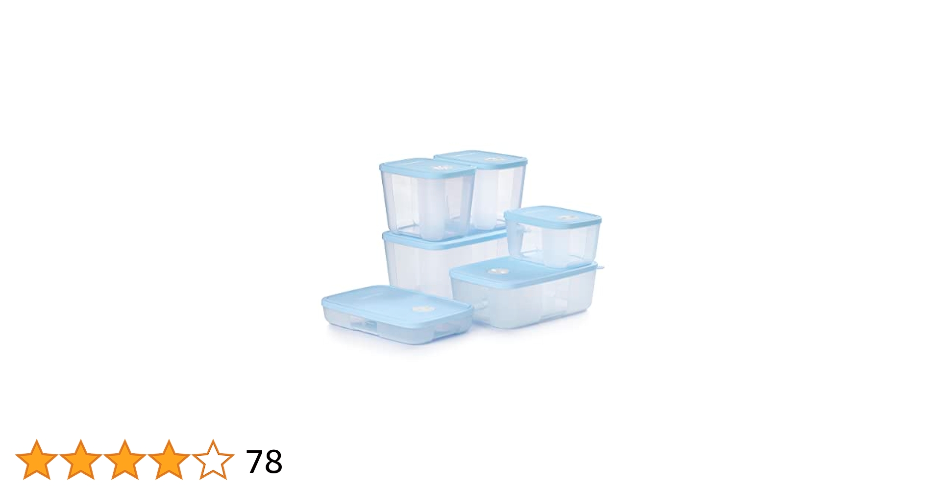 Tupperware Date, Store & Freeze Collection 12 Piece Food