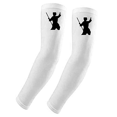 Manchons de protection UV Kung-fu Shaolin aux finitions d'art martial chinois