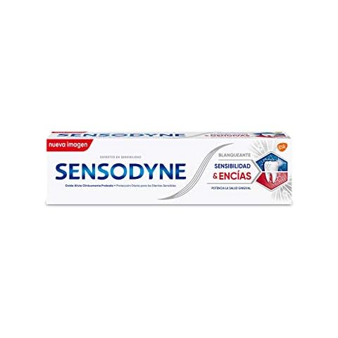 Sensodyne Sensibilidad y Encías, Pasta de Dientes Blanqueante Cover