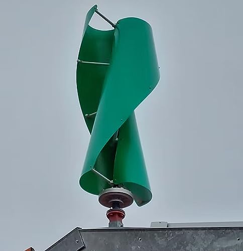 Turbina wiatrowa z osią pionową 2000 W, generator spiralny do domowego zasilania energią, 24 V 48 V 96 V 220 V trójfazowy, cicha lewitacja magnetyczna