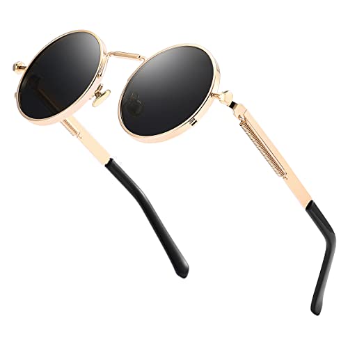 GYsnail Make the world clear Round Steampunk Lennon