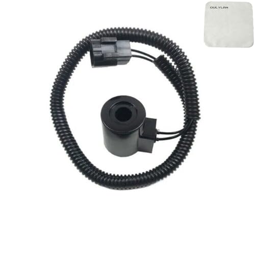 Excavator Accessories, Rotating Lock Coil, Solenoid Valve Coil (12V Large Plug)