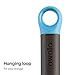 Owala 2-in-1 Water Bottle Brush Cleaner and Water Bottle Straw Cleaner Brush, Water Bottle Brush with Removable Head and Twist n� Hide Straw Brush, Smokey Blue