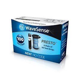 Wavesense Wavesense Presto Test Strips, 100 each