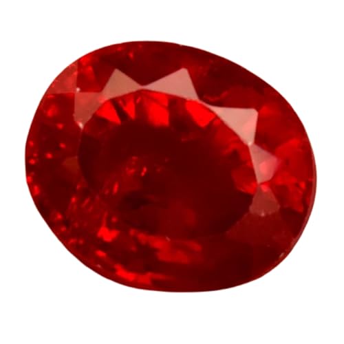 Rubis rouge naturel facetté pour créer votre propre collier personnalisé
