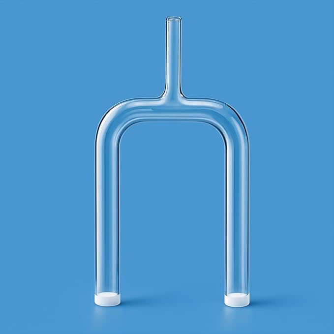 Labcare Salt Bridge with Two Limbs & Sintered Disc (Pack of 1)| Borosilicate Glass | Laboratory Electrochemistry Apparatus-image-3
