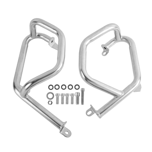 Pare-choc moto pour BMW F750GS et F850GS 2018-2023 barre argent