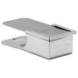 ACME Clicker No. 470 mit Lederband | Klicker für Hundetraining | Auch für Kommunikation mit Delfinen geeignet (vernickelt)