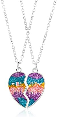 Collana Amicizia Farfalla - 2 Pezzi Per Migliori Amiche, Regalo Simbolico BFF - Foto 10