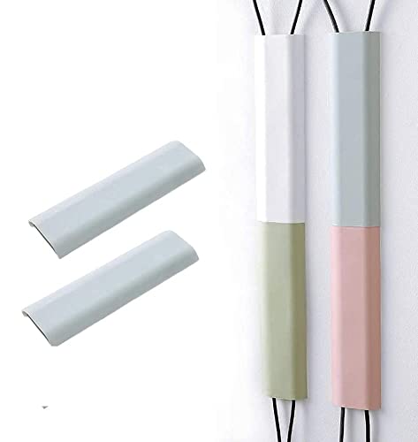 Image of RKPM HOMES Cable Protector I Concealer Cord Cover I Self-Adhesive Wall Mount Paintable Cable Management for Home, Office, Warehouse I Easy to Unfold & Open I Raceway to Hide Wires (Pack of 2, Grey)