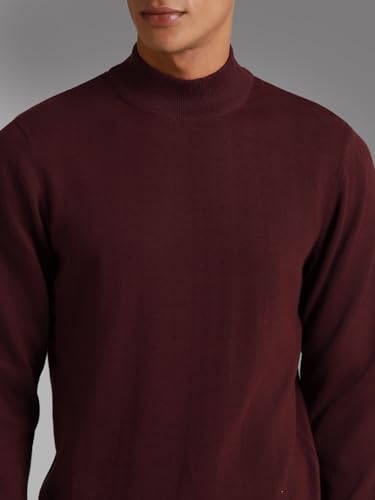Image of HIGH Star Men's Cotton High Neck Sweater