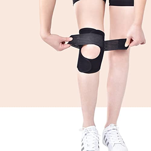 DOITOOL Knee Brace Suporte Elástico Joelho Joelheira Esportes Respirável Ginásio Joelho Manga para a