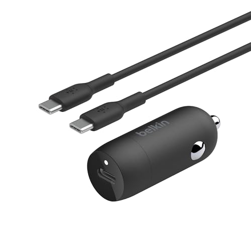 BELKIN Chargeur cable usb C 20 watts noir