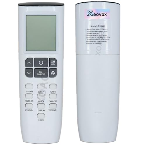 Image of Godrej 1.5 Ton Inverter Split Window AC Remote 259 for Original Godrej Eon AC Remote R21W1 (Same Remote Will Work)