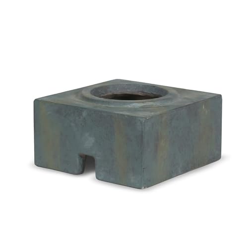 Aquascape Support de Fontaine en Forme de Bol Spillway de 15 cm de Haut, Gris Ardoise