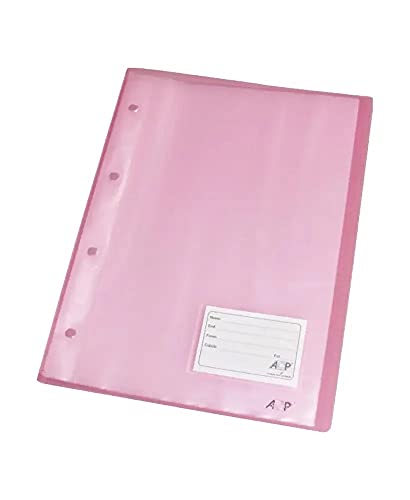 ACP PASTA CATÁLOGO C/10 ENVELOPES. C/VISOR ROSA NEW LINE 1037 ACP